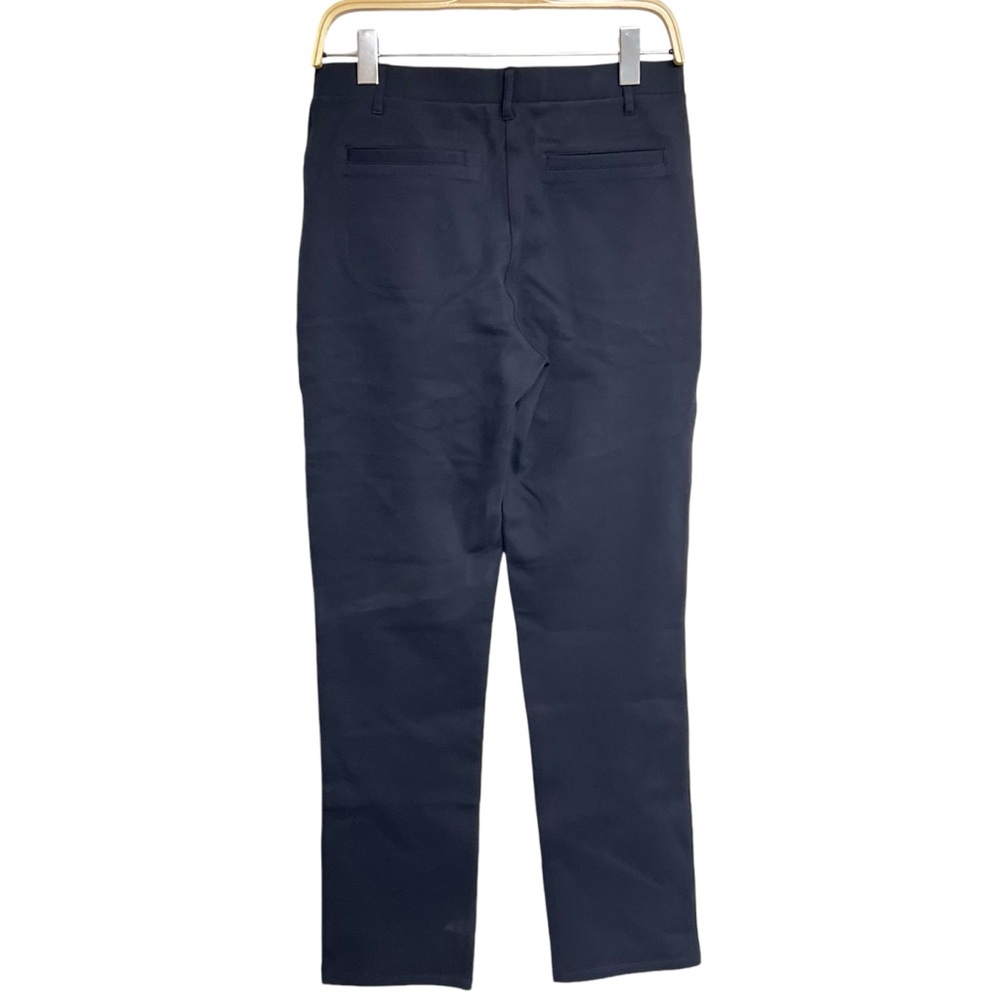 Quince Navy Straight-Leg Dress Pants - Picture 3 of 5